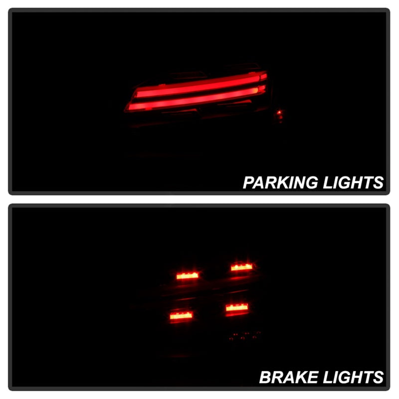 Spyder Porsche 987 Cayman 06-08 / Boxster 09-12 LED Tail Lights - Sequential Signal - Black 5086839
