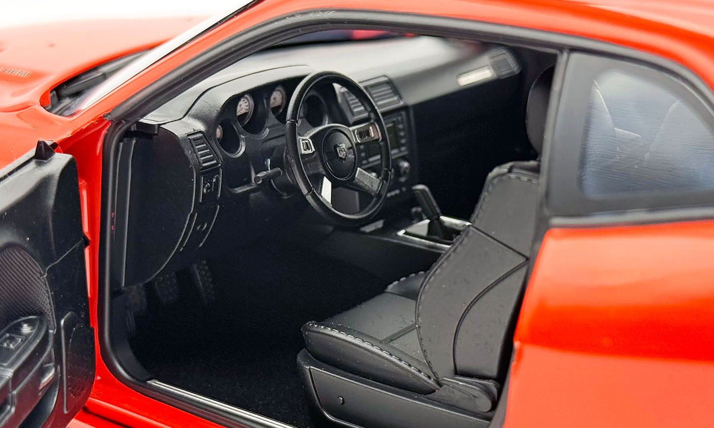 Acme 2010 Dodge Challenger SRT-8 "The General" Orange 1:18