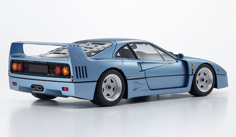 Kyosho 1987 Ferrari F40 Light Blue Metallic 1:18