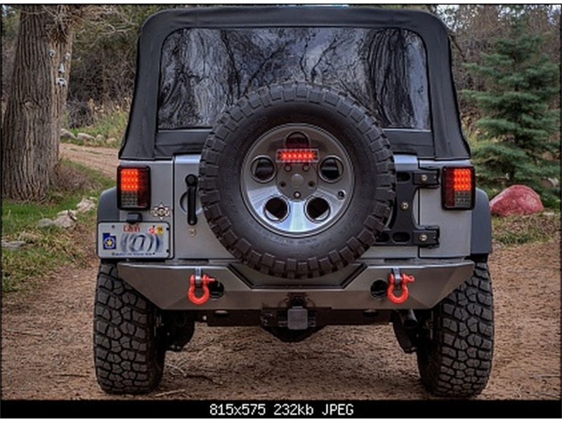 Spyder Jeep Wrangler 07-15 LED Tail Lights Smoke ALT-YD-JWA07-LED-SM 5070418
