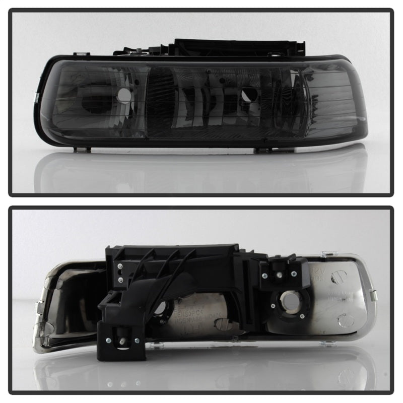 SPYDER Xtune Chevy TahOE 00-06 Amber Crystal Headlights Smoke HD-JH-CSIL99-SM 5064257