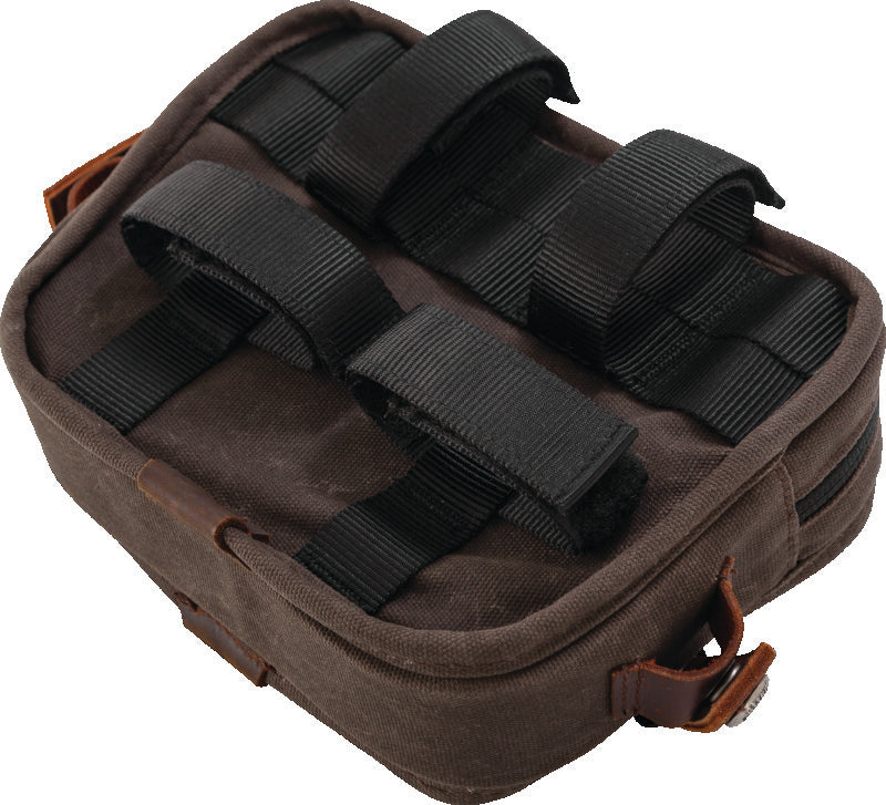 Burly Brand Handlebar Bag - Dark Oak B15-1012D