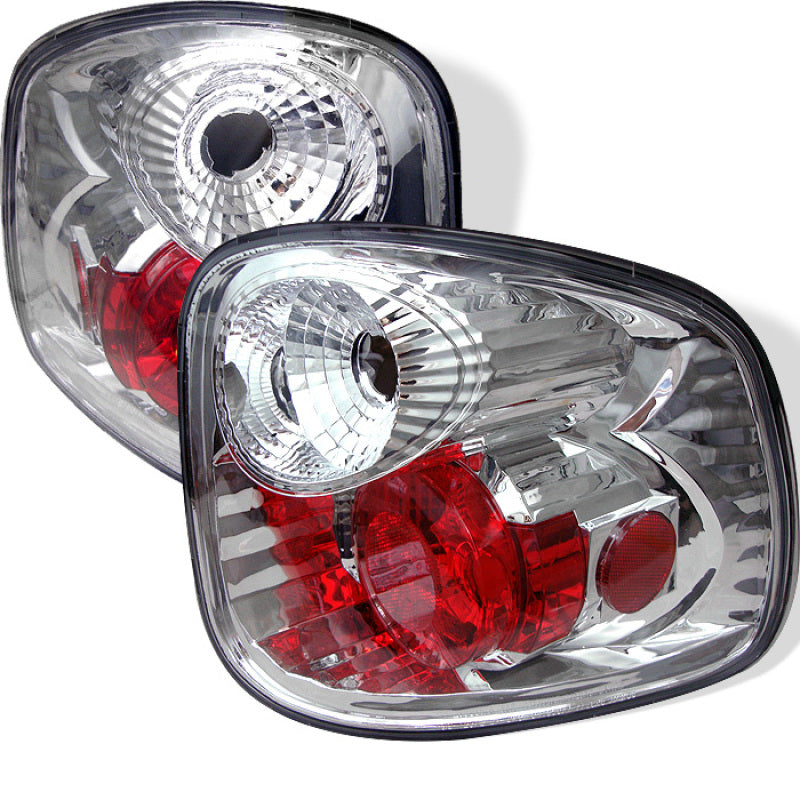 Spyder Ford F150 Flareside 01-03 (Not Fit Supercrew)Euro Style Tail Lights Chrome ALT-YD-FF15001FS-C 5003164
