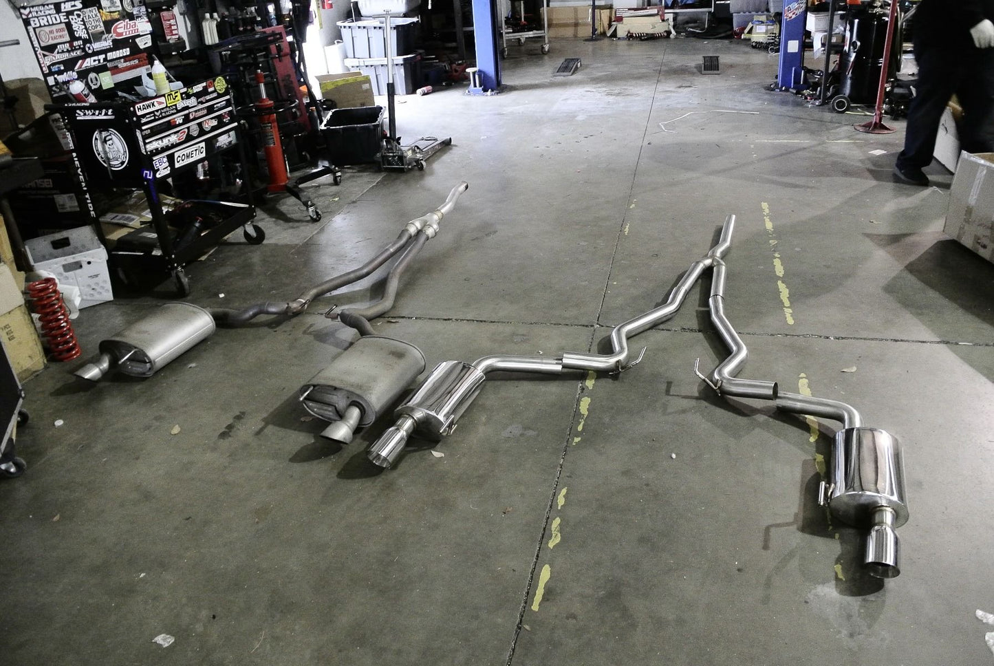 Megan Racing Cat-Back Exhaust System for Ford Mustang 2.3L Turbo 2015-2019 - MR-CBS-FM15L4