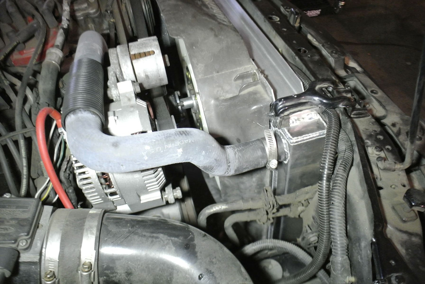 Megan Racing Radiator for Ford Mustang 1979-1993, All Aluminum, 50mm Heat Exchanger, Direct Bolt On MR-RT-FM79