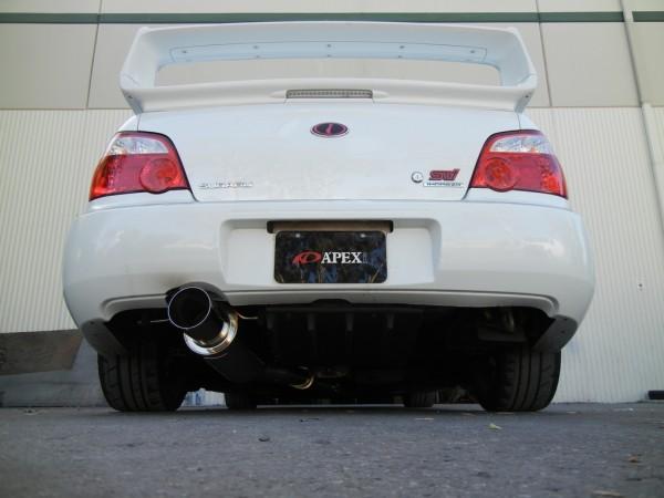 Apexi N1 Evo-R Muffler, 2002-2007 Subaru Impreza WRX/STI *Discontinued