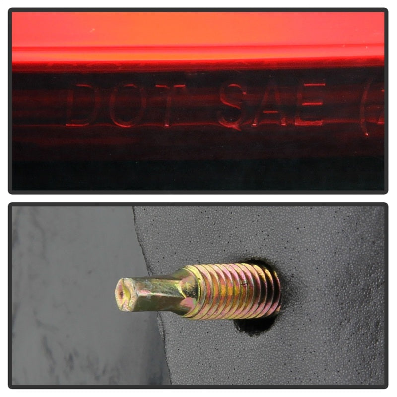 Spyder 08-11 Subaru Impreza WRX 4DR LED Tail Lights - Red Clear ALT-YD-SI084D-LED-RC 5087973