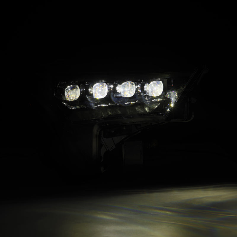 AlphaRex 22-23 Toyota Tundra NOVA-Series Headlights Alpha-Black w/Amber DRL - Req 810029 OR 810030 880871 *Discontinued