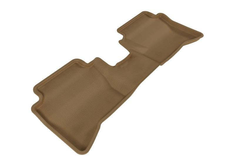 3D MAXpider 2012-2013 Kia Rio/Rio5 Kagu 2nd Row Floormats - Tan L1KA01421502