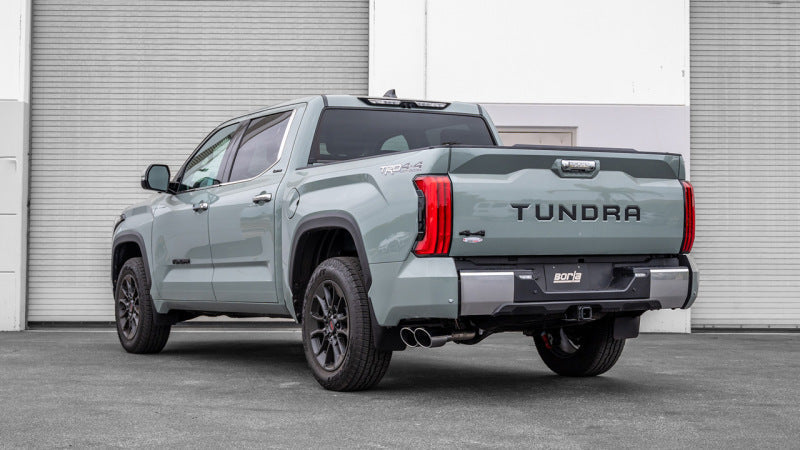 Borla 22-24 Toyota Tundra 3.4L V6 (Inc. Hybrid) Ext. Cab/STD Bed/145.7in WB S-Type Cat-Back - Chrome 140939