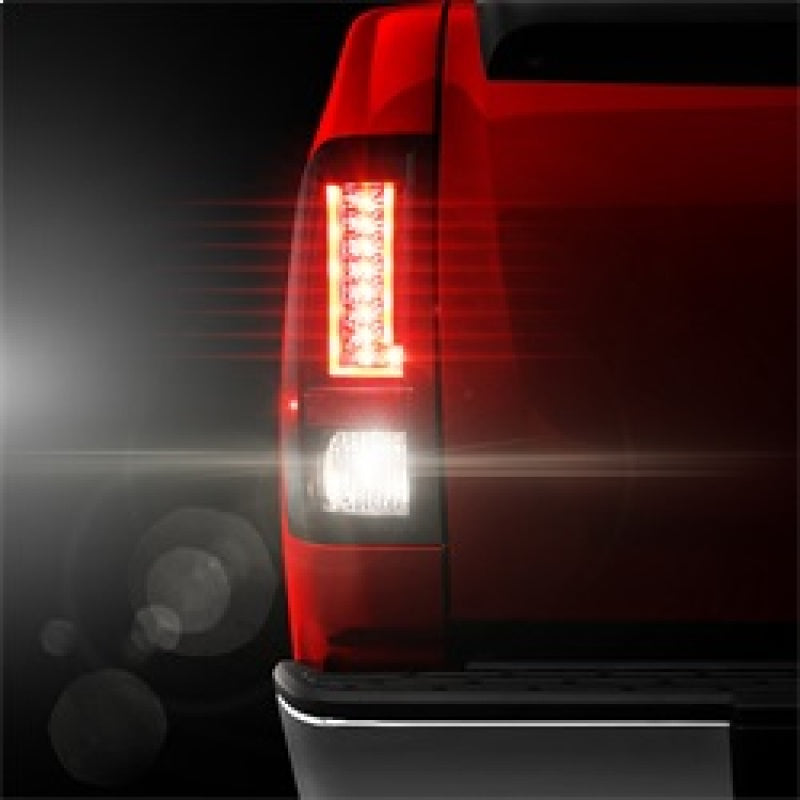 Spyder Chevy Silverado 07-13 Version 2 LED Tail Lights - Black ALT-YD-CS07V2-LED-BK 5081766