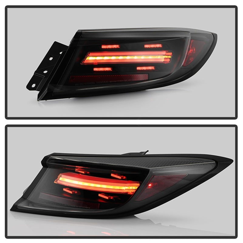 SPYDER Apex 22-24 Toyota GR86/BRZ Full LED Tail Lights - Black (ALT-YD-TGR8622-SEQGR-BK) 5088918