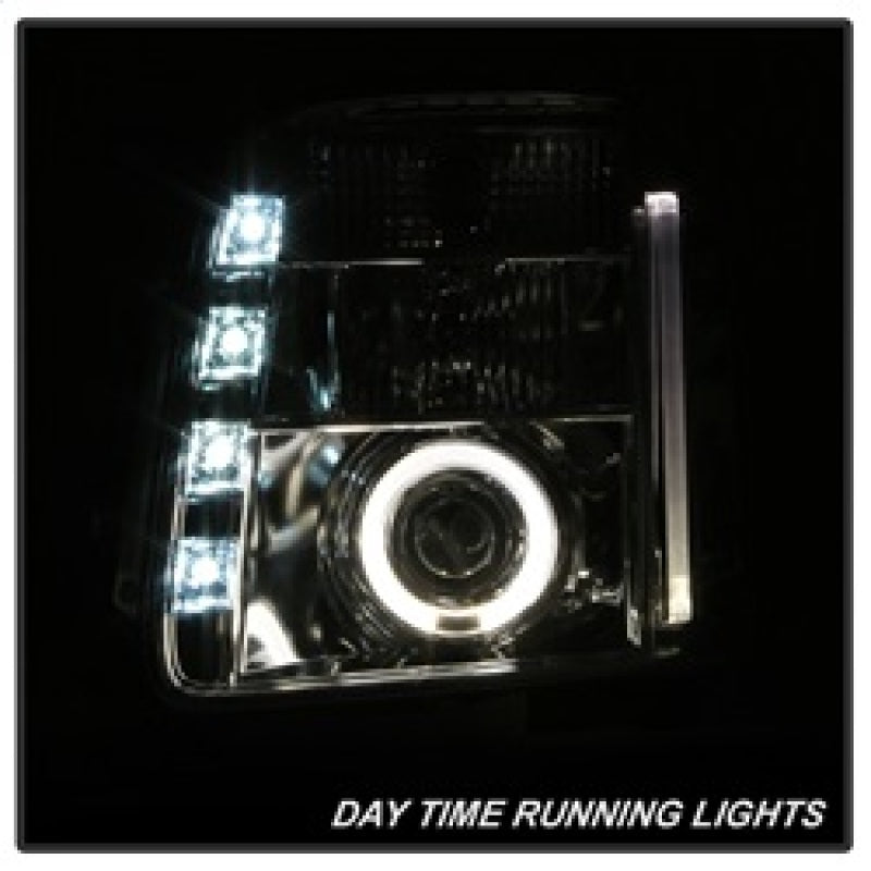 Spyder GMC Yukon 07-14/GMC Yukon XL 07-14 Projector Headlights LED Halo LED Chrome PRO-YD-GY07-HL-C 5029324