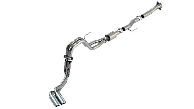 Borla F-150 2021 5.0L 2dr RC SB (122.8 WB) XL/XLT 3/2.25 DSE Cat-Back ATAK Chrome Tips 140877