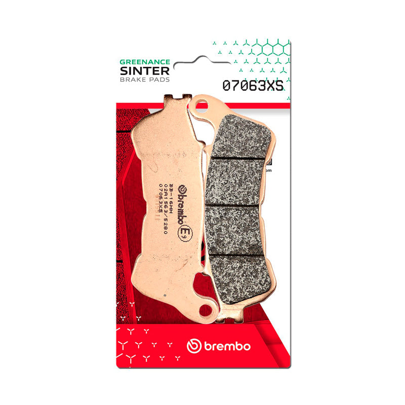 Brembo OE 05-13 Honda NSS 250cc/09-14 Honda SW-T ABS 400cc Sinter Brake Pad - Front 07063XS