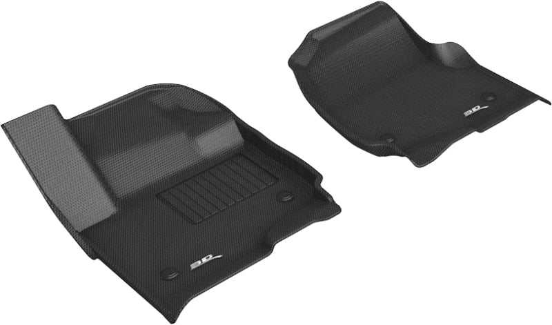 3D MAXpider 2018-2020 Lincoln/Ford Navigator/Expedition Kagu 1st Row Floormat - Black L1LC01111509