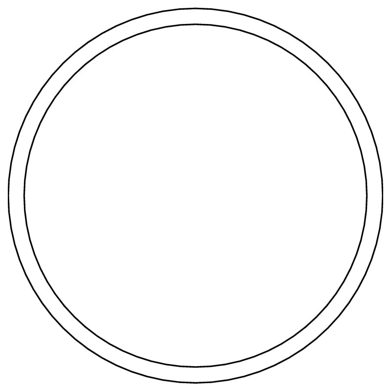 Cometic Gasket Cometic Holley Airhorn .020in Fiber Carburetor Gasket C15108