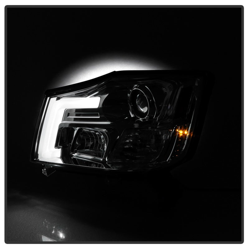 Spyder 04-15 Nissan Titan / 04-07 Nissan Armada V2 Projector Headlights - Chrome PRO-YD-NTI04-DRL-C 5085498