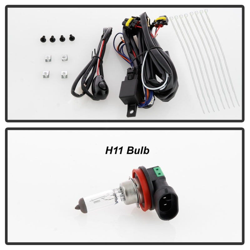 Spyder VW Jetta 19-20 OEM Style Fog Lights w/Universal Switch - Clear (FL-VJ2019-C) 5087164