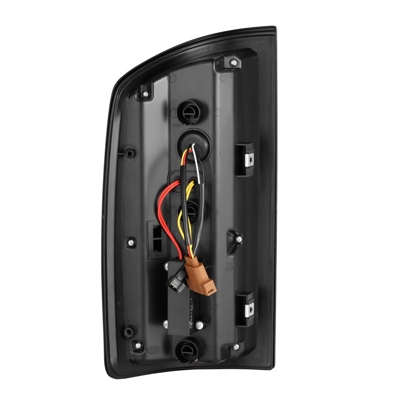 AlphaRex 07-08 Dodge Ram 1500/07-09 Dodge Ram 2500+3500 Luxx-Series LED Tail Lights (Pair) Black 641040 *Discontinued