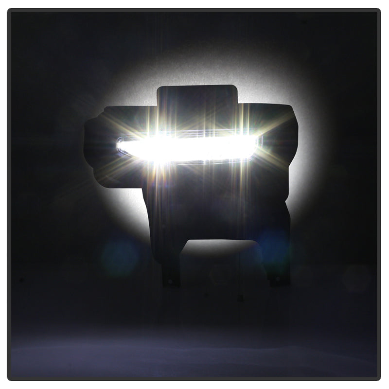 Spyder 16-18 GMC Sierra 1500 OEM Style Full LED Fog Light w/Switch - Clear (FL-GS2016-LED-C) 9043222