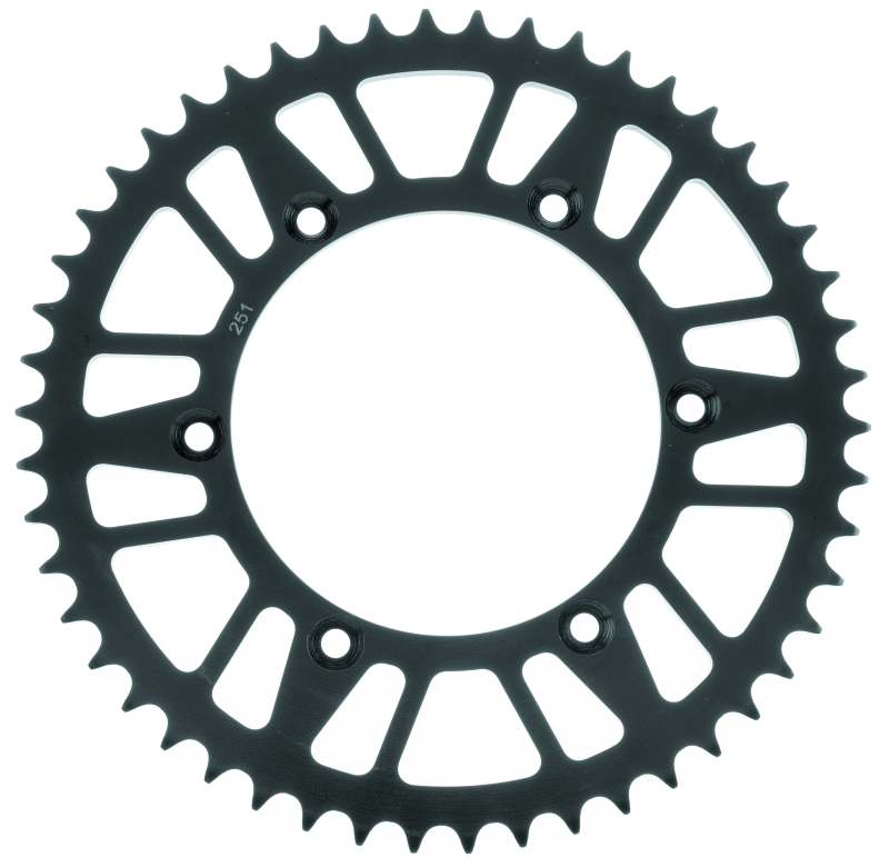 BikeMaster Yamaha Rear Steel Sprocket 520 48T - Black 965121