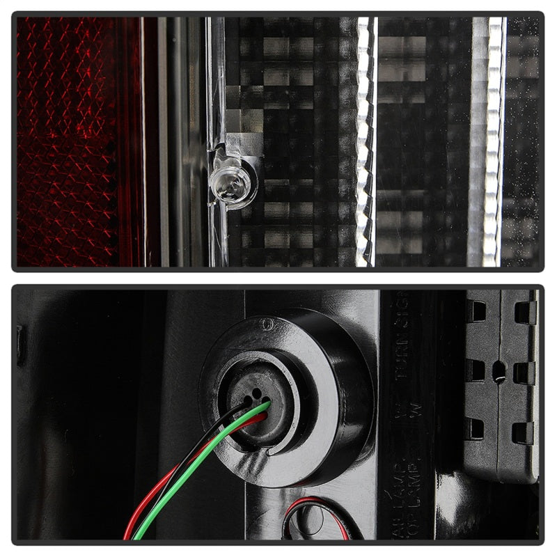 Spyder Ford F150 18-19 - Light Bar LED Tail Lights - All Black ALT-YD-FF15018-LED-BKV2 5085955