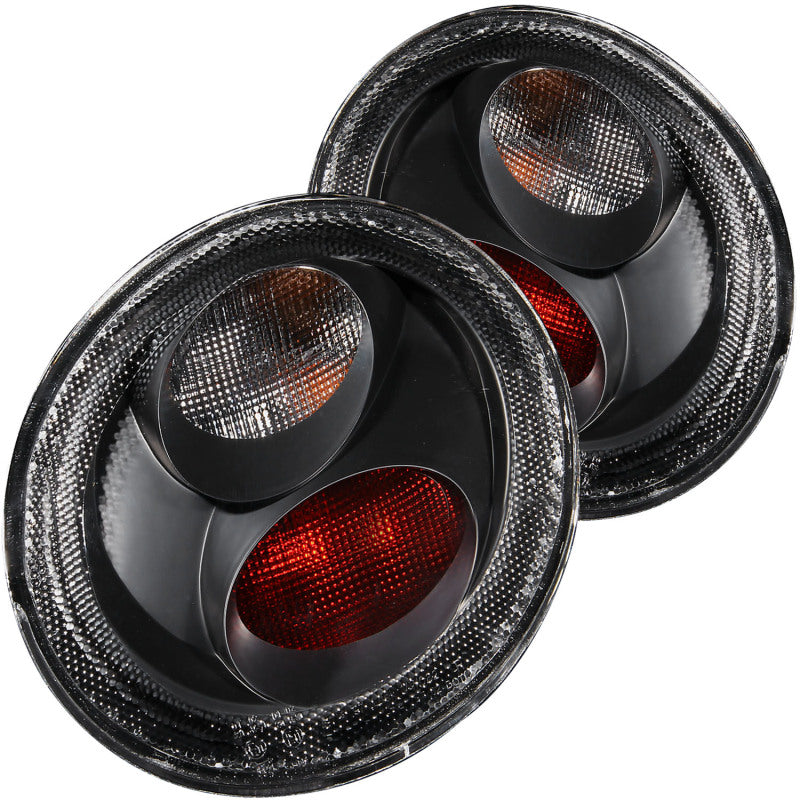 Anzo 1998-2005 Volkswagen Beetle Taillights Black