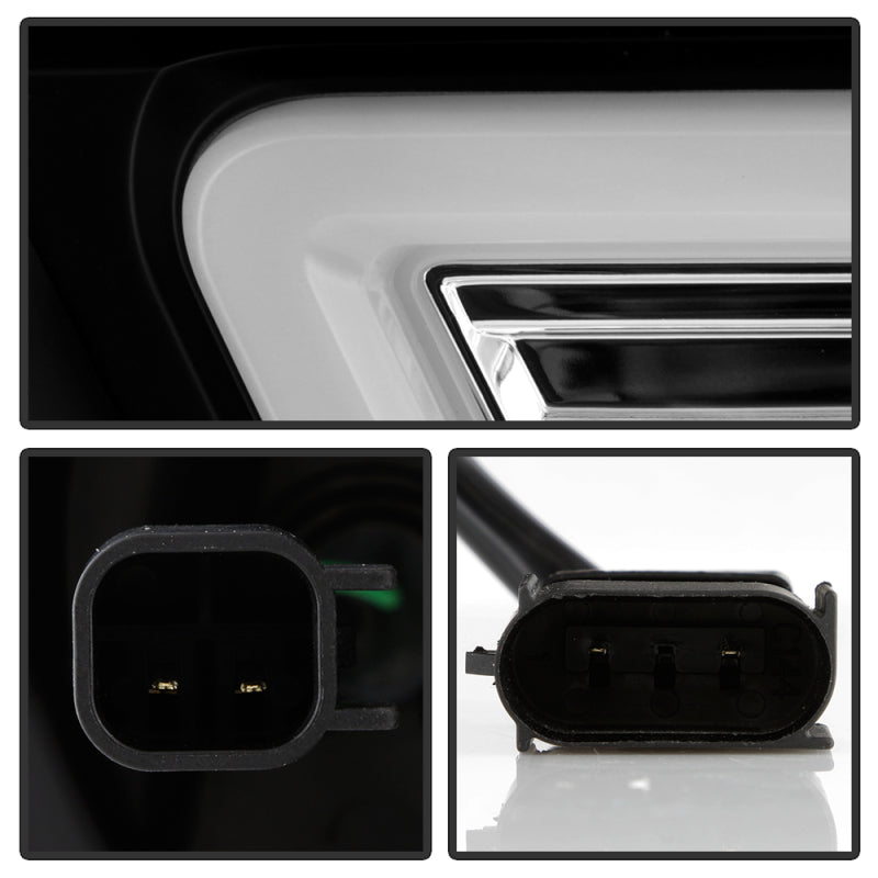 Spyder Dodge Durango 11-13 Halogen Model Only Projector Headlights - Chrome PRO-YD-DDU11SI-C 5088277