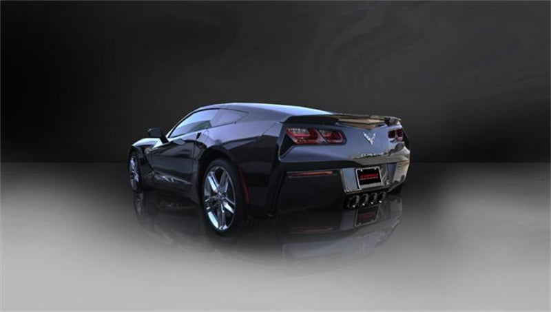 Corsa Performance 2014 Chevy Corvette C7 Coupe 6.2L V8 AT/MT 2.75" Valve-Back Dual Rear
