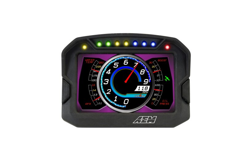 AEM CD-5G Carbon Digital Dash Display w/ Interal 10Hz GPS & Antenna 30-5602