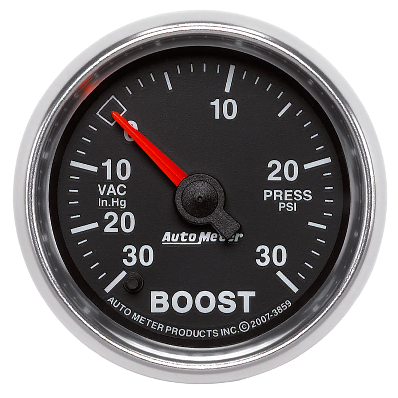 Autometer GS 30inhg-30PSI Digital Vac/Boost Gauge 3859