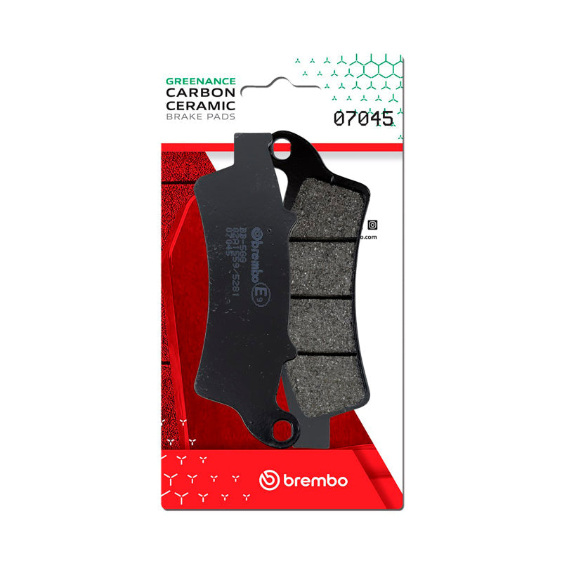 Brembo OE Kymco X-Town/Malaguti Madison/Piaggio Beverly Carbon Ceramic Brake Pad - Front 07045