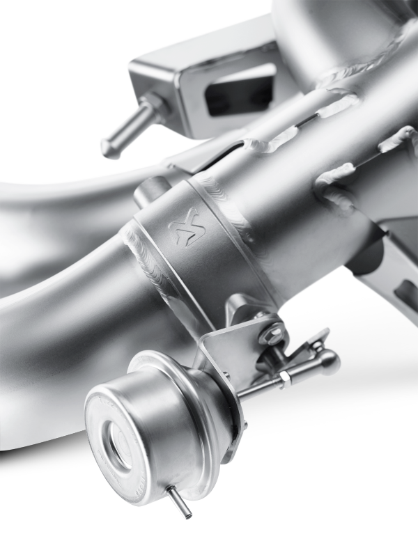 Akrapovic 10-14 AMG SLS Coupe/Roadster Evolution Line Cat Back (Titanium) w/ Carbon Tips S-MESLSAMG/1