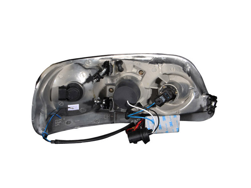Anzo 1997-2003 Ford F-150 Projector Headlights w/ Halo Black (CCFL)