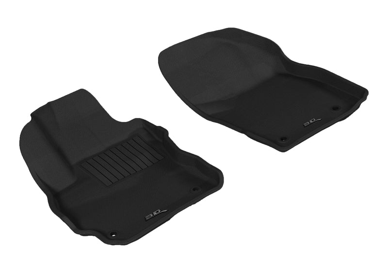 3D MAXpider 2012-2015 Mazda Mazda5 Kagu 1st Row Floormat - Gray L1MZ03911501
