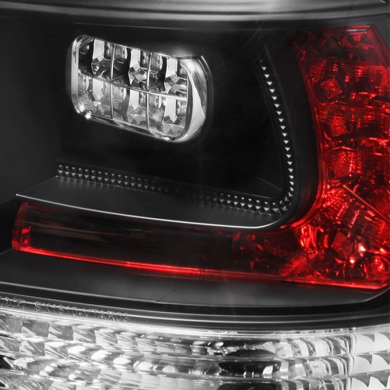 Spyder Volkswagen Touareg 03-07 LED Tail Lights Black ALT-YD-VTOU04-LED-BK 5042699