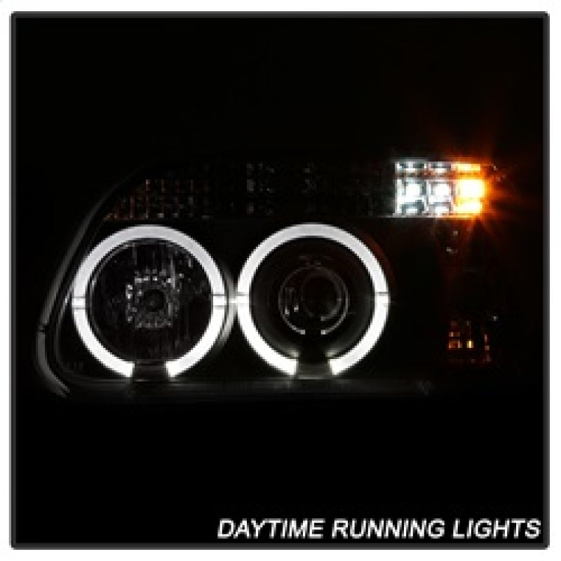 Spyder Ford Explorer 95-01 1PC Projector Headlights LED Halo Blk PRO-YD-FEXP95-HL-1PC-BK 5010131