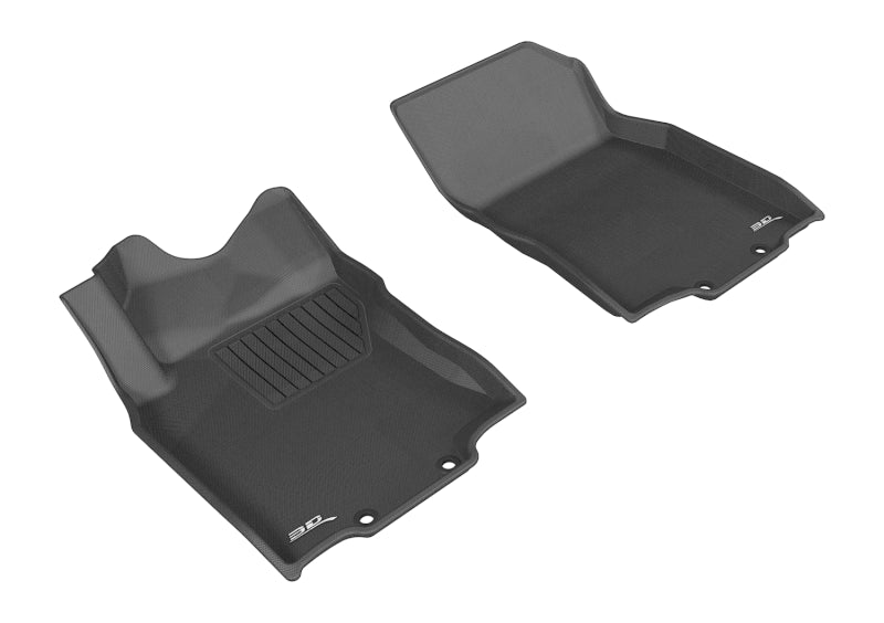 3D MAXpider 2014-2020 Nissan Rogue/Rogue Sport Kagu 1st Row Floormat - Black L1NS06811509