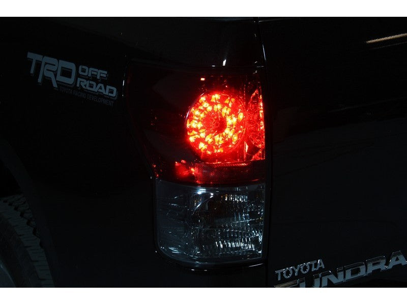 Spyder Toyota Tundra 07-13 LED Tail lights Red Clear ALT-YD-TTU07-LED-RC 5029607