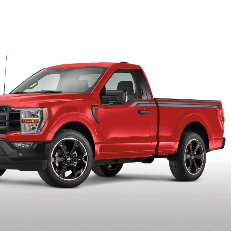 Ford Racing 15-23 F-150 22in Wheel Kit - Black w/Machined Face M-1007K-S2295B
