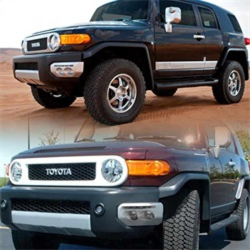 Spyder Toyota FJ Cruiser 07-14 Fog Lights W LED Daytime Running Lights w/swch- Clear FL-DRL-TFJ07-C 5070555