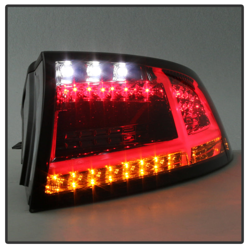 Spyder Audi TT 07-12 LED Tail Lights Smoke ALT-YD-ATT07-LED-SM 5081681