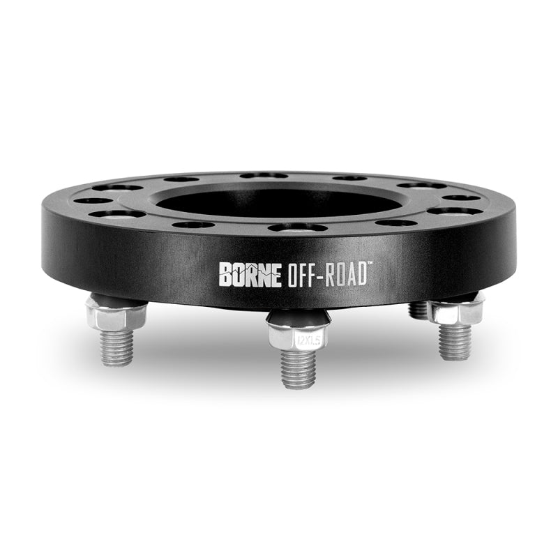 Borne Off-Road Wheel Spacers - 6x139.7 - 78.1 - 25mm - M14 - Black BNWS-005-250BK