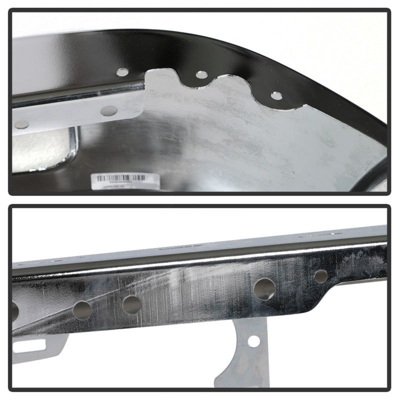 Spyder 18-20 Ford F150 XLT/Lariat w/ Fog Lights Hole Front Bumper - Chrome (FB-FF15018X-FOG-C) 9948435