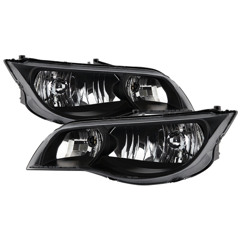 SPYDER xTune Saturn ION Coupe 03-07 (Not Sedan) OEM Style Headlights - Black HD-JH-SAION-2D-BK 9035654