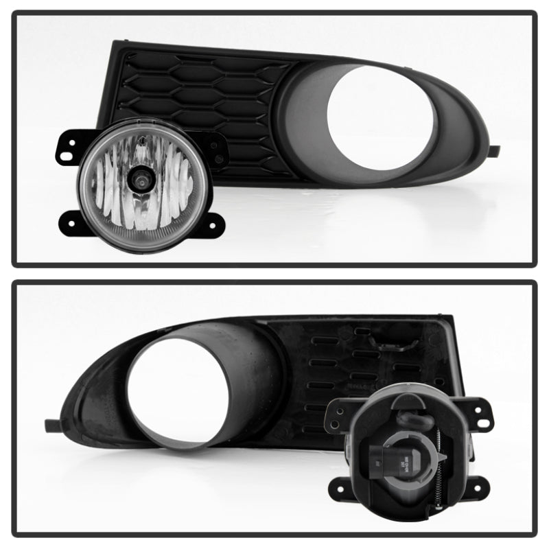 Spyder Dodge Journey 2011-2014 OEM Fog Light W/Universal Switch- Clear FL-DJ2011-C 5080448