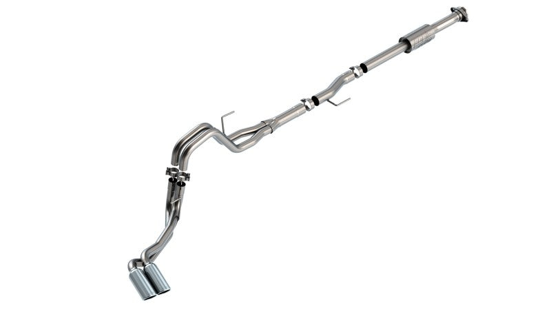 Borla F-150 2021 2.7L/3.5L 4dr CC SB EC STB Lari/King R/Plinum/LTD 3/2.25 DSE Cat-Back AK CHR Tips 140872