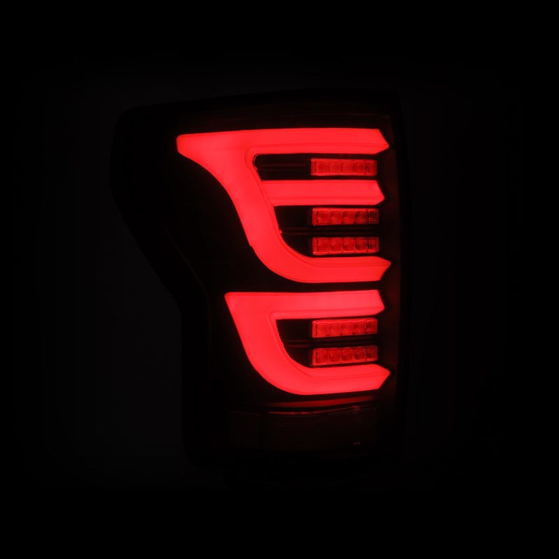 AlphaRex 07-13 Toyota Tundra LUXX-Series LED Tail Lights Black 670030 *Discontinued