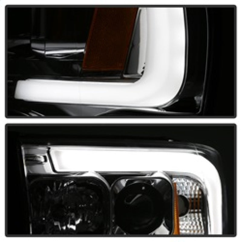 Spyder Dodge Ram 1500 02-05 V2 Projector Headlights - Light Bar DRL - Chrome PRO-YD-DR02V2-LB-C 5084613